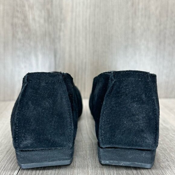 California Magdesians Shoes Womens 6M Jeweled Embellished Loafer Suede Black - Picture 5 of 12